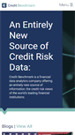 Mobile Screenshot of creditbenchmark.com